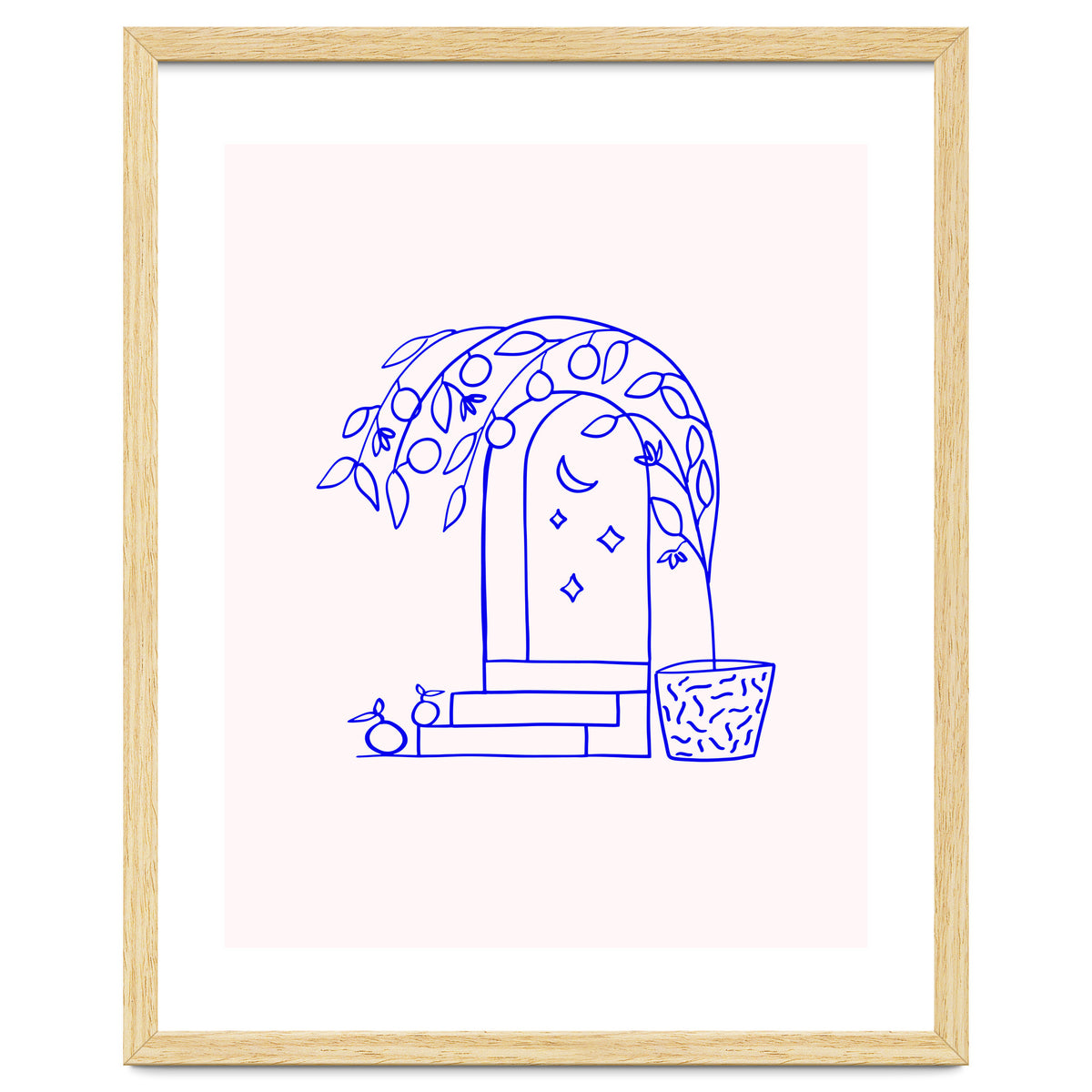 Summer at that Marrakech villa #illustration #sketch