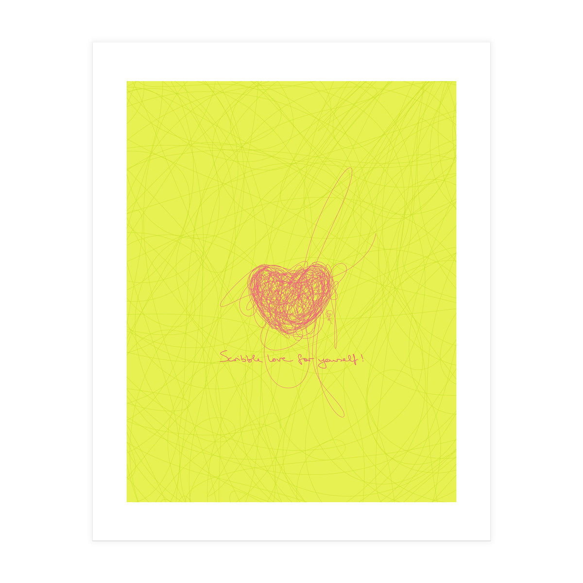 Sentimental Scribble 1 (Print Only)