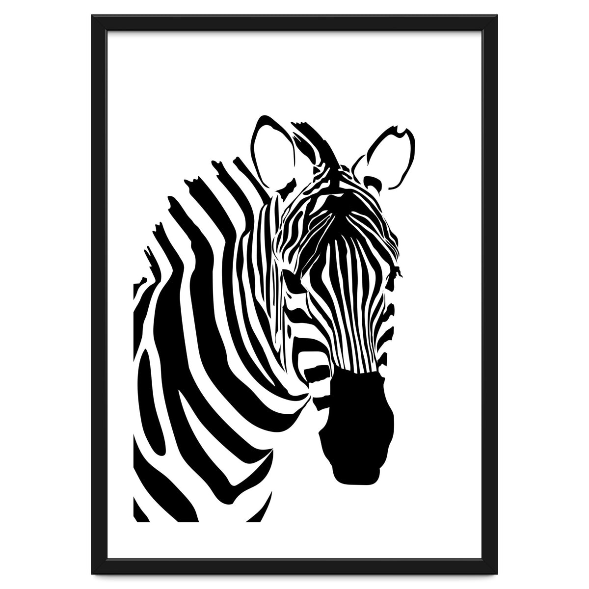 Zebra Stripe - Monochrome