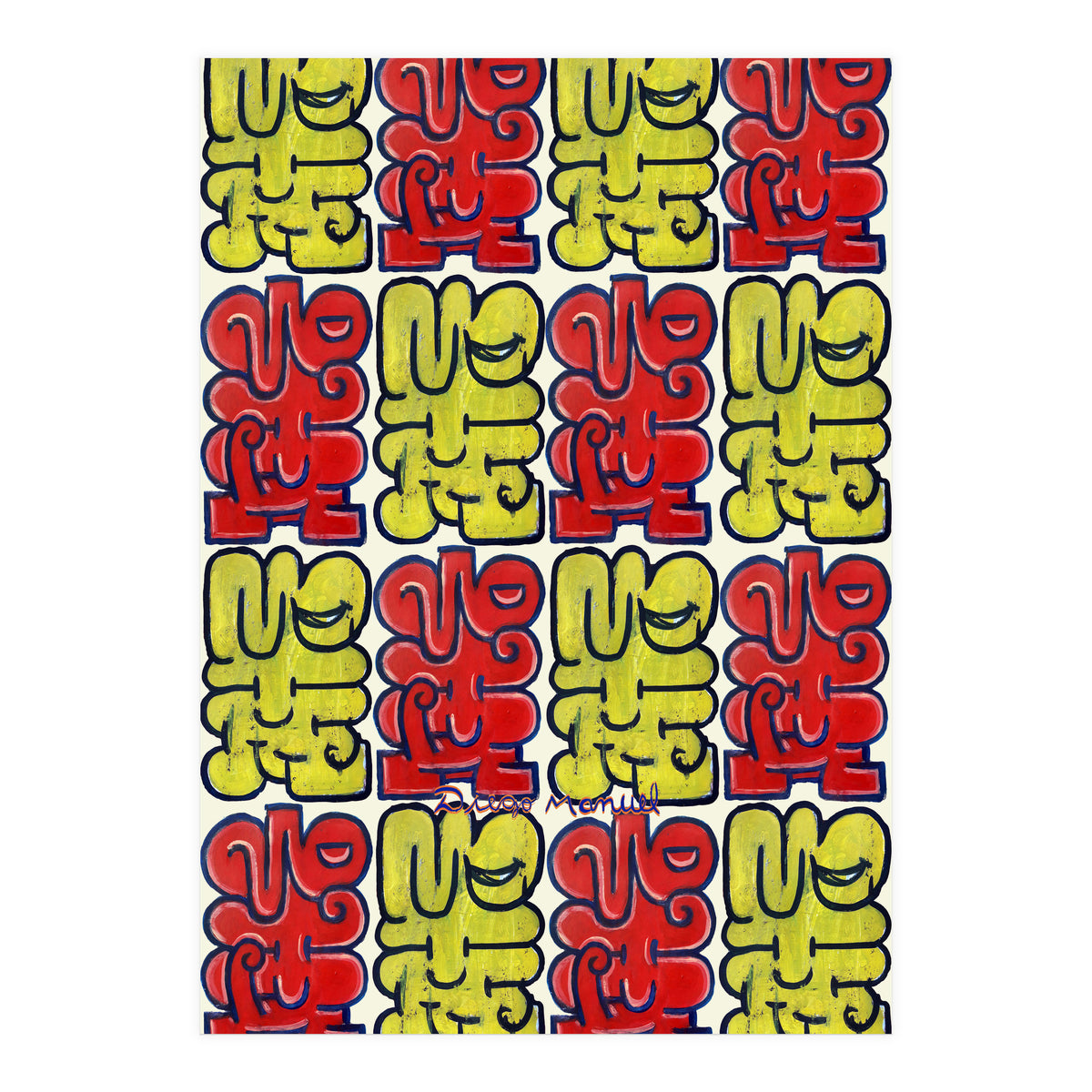 Garffiti 23 33 Tapiz B (Print Only)