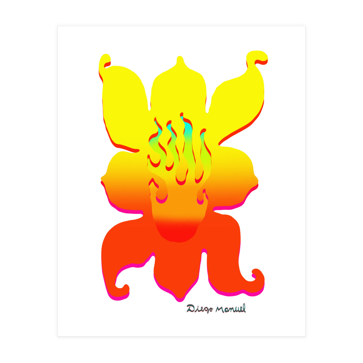 Fuego 111 Copia (Print Only)