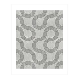 My Favorite Geometric Patterns No.30 - Grey (Print Only) thumbnail