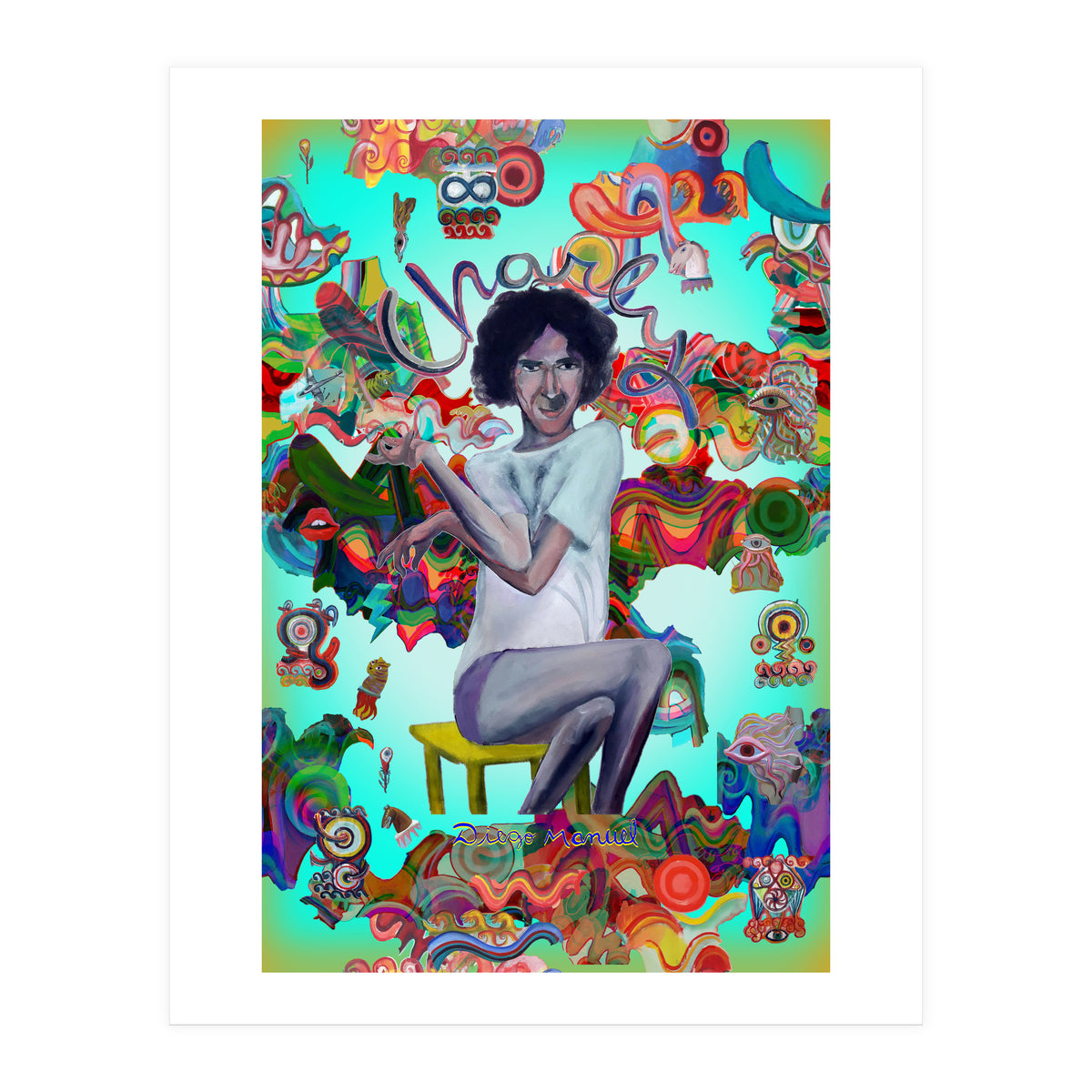 Charly Y Graffitis 4 (Print Only)