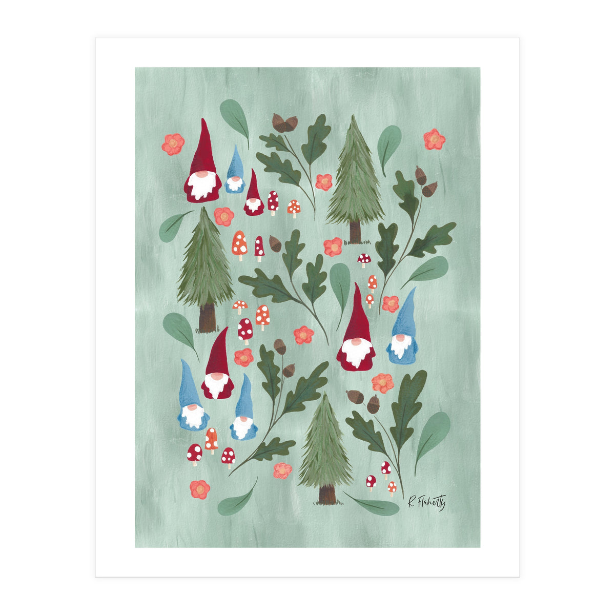 Garden Gnomes (Print Only)