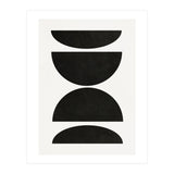 ABSTRACT AND GEOMETRIC SHAPES 03BW (Print Only) thumbnail