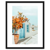 Greece Airbnb, Greece Photography Travel Digital Art, Scenic Landscape Architecture, White Building thumbnail
