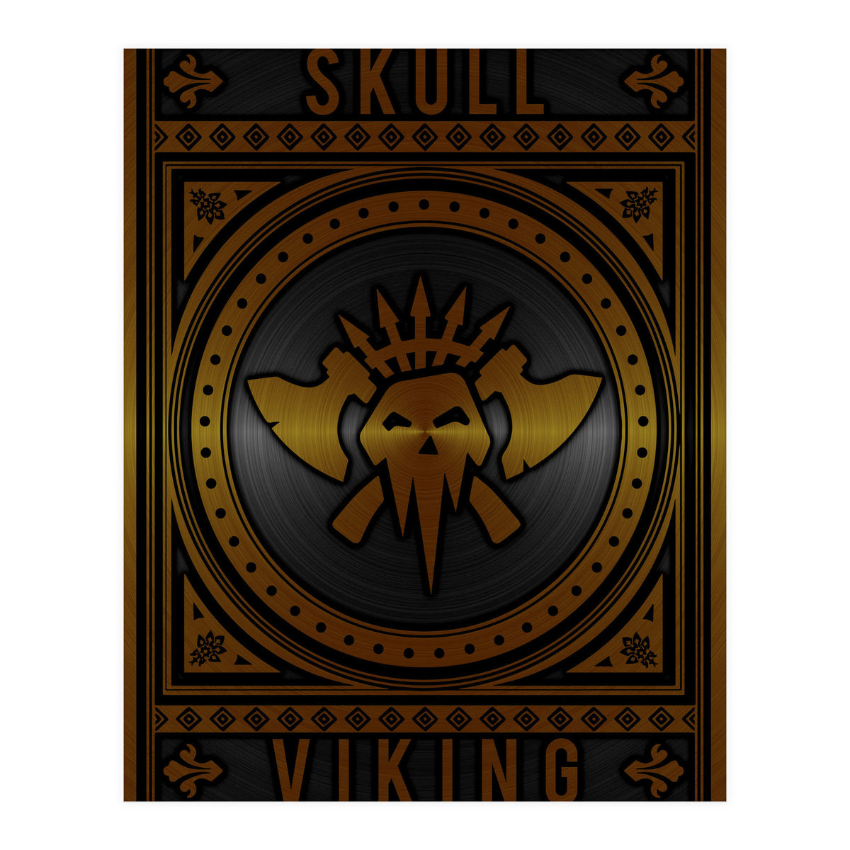 Skull Viking (Print Only)