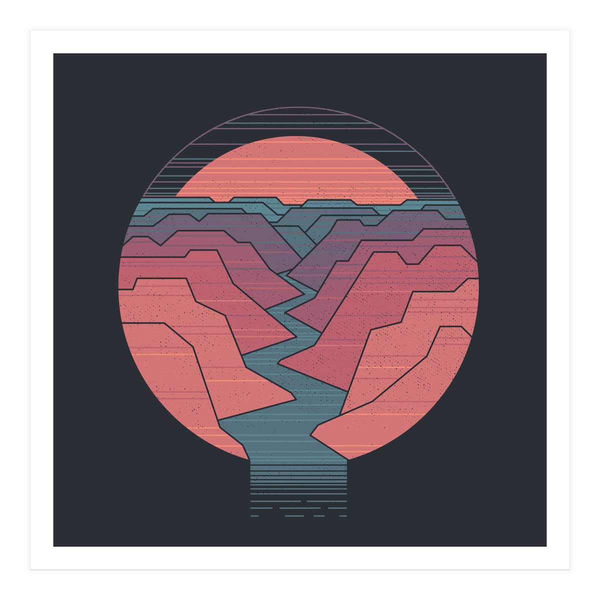 Canyon River (Print Only)