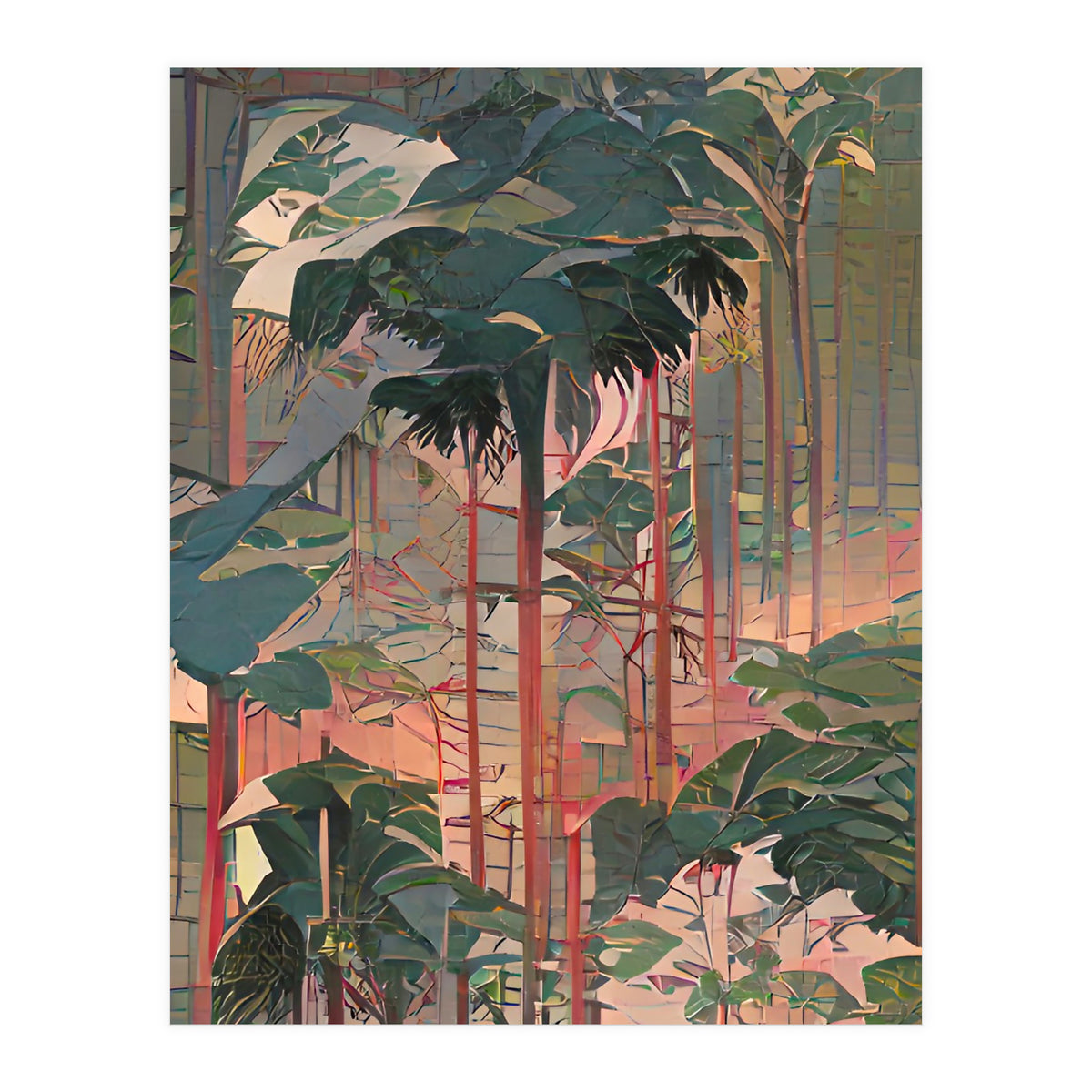 TROPICAL FOREST no2 - UKIYO-e (Print Only)
