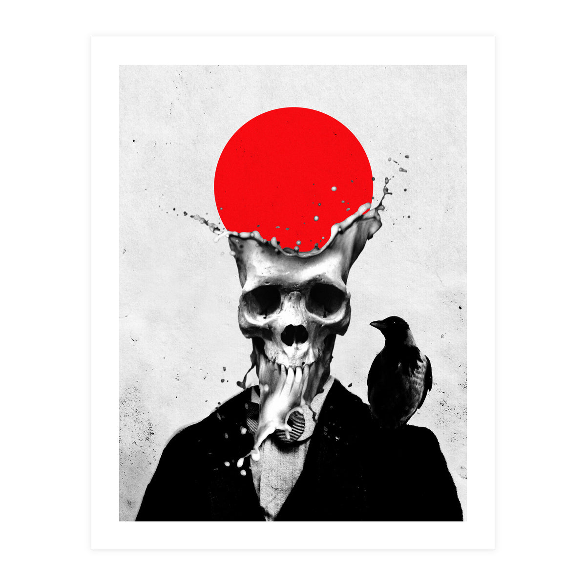 Splash Skull (Print Only)