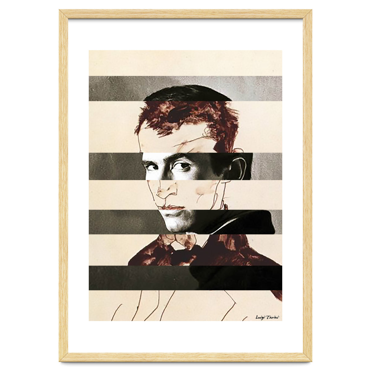 Egon Schiele's Self Portrait & Anthony Perkins