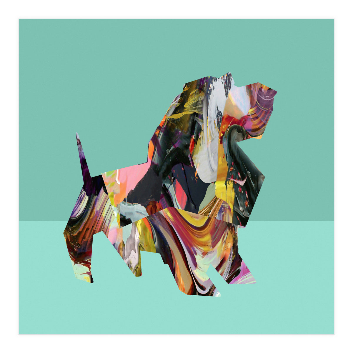 Crazy Ab Doggie (Print Only)