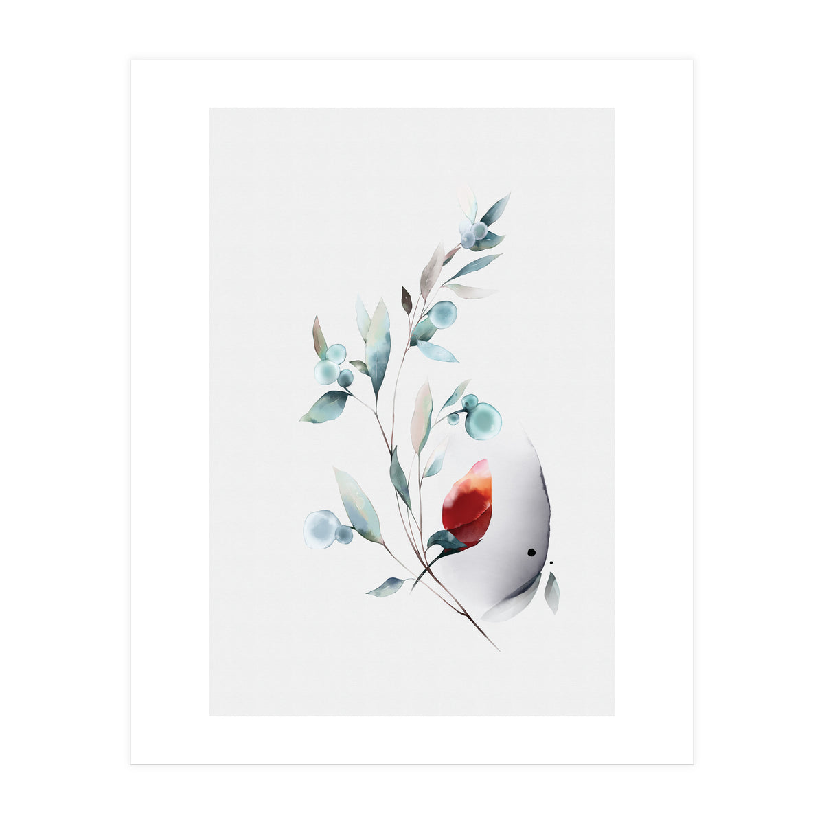 Minimalist Modern Botanical  (Print Only)