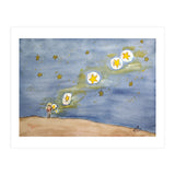 He Dipped the Bubble Wand, Waved his Arm, and Filled the Sky With Stars (Print Only) thumbnail