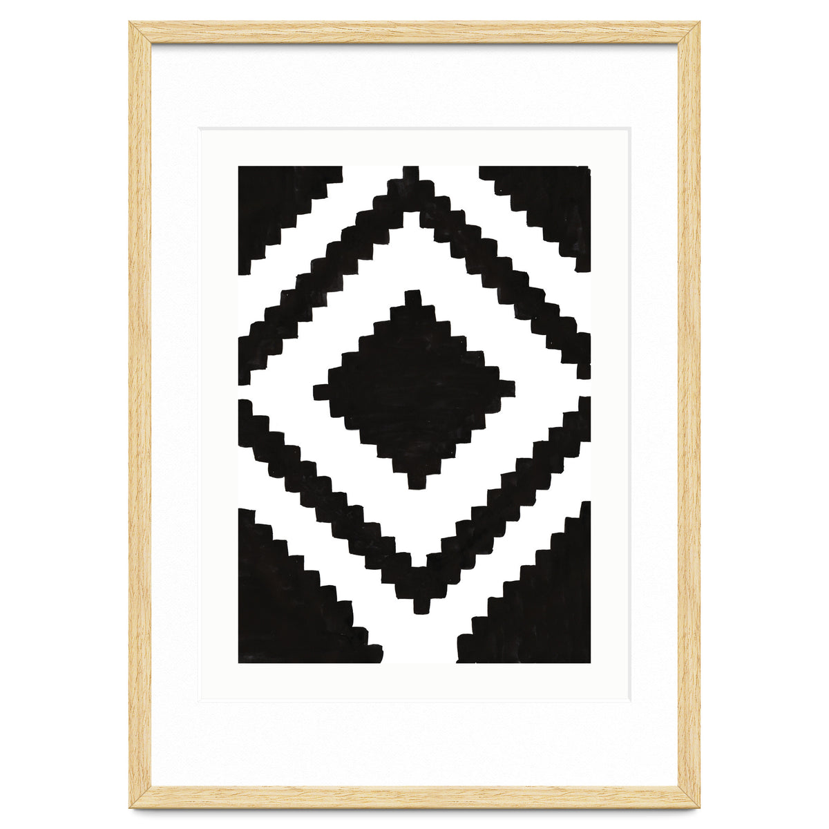 Patterns Aztec Black