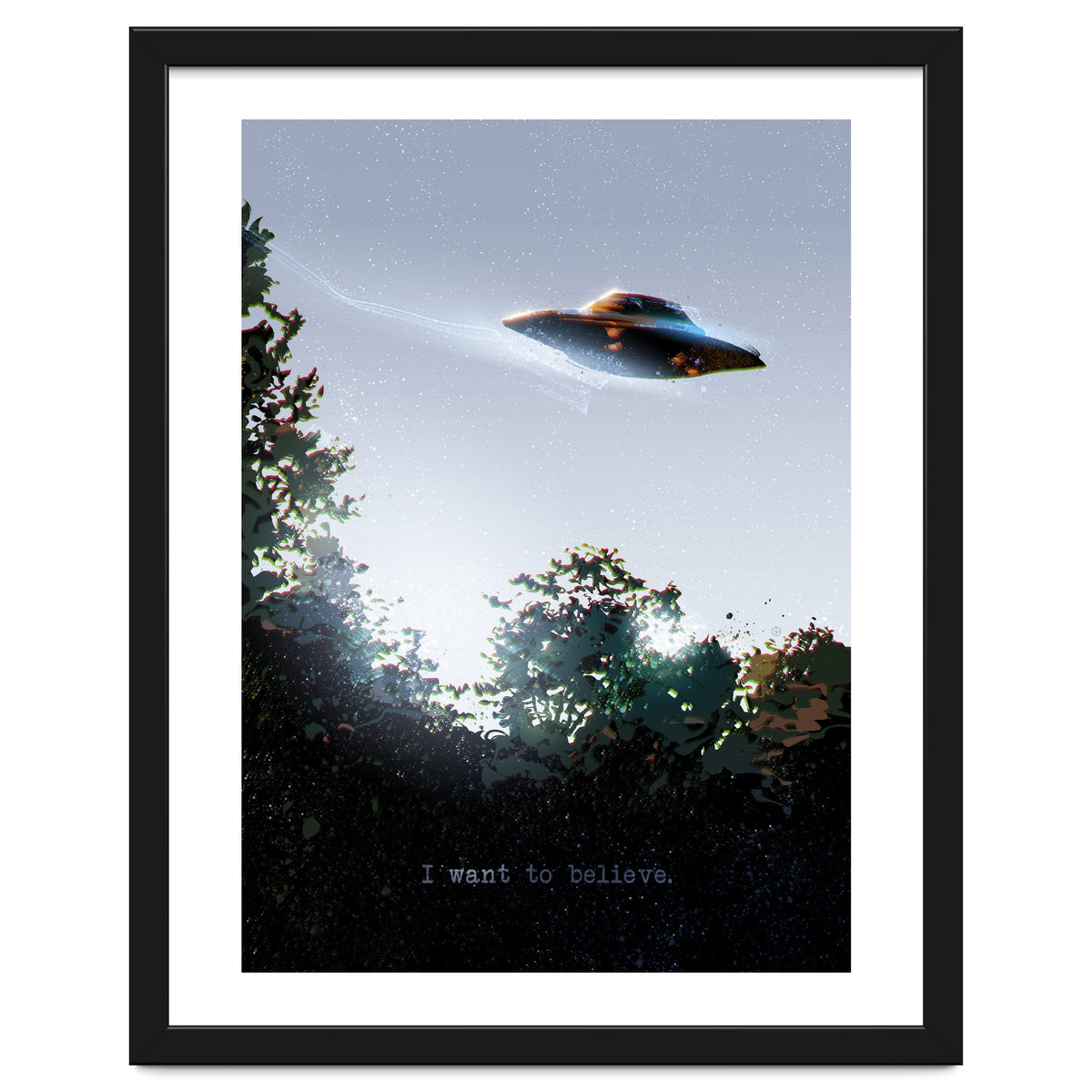 I Want To Believe Displate