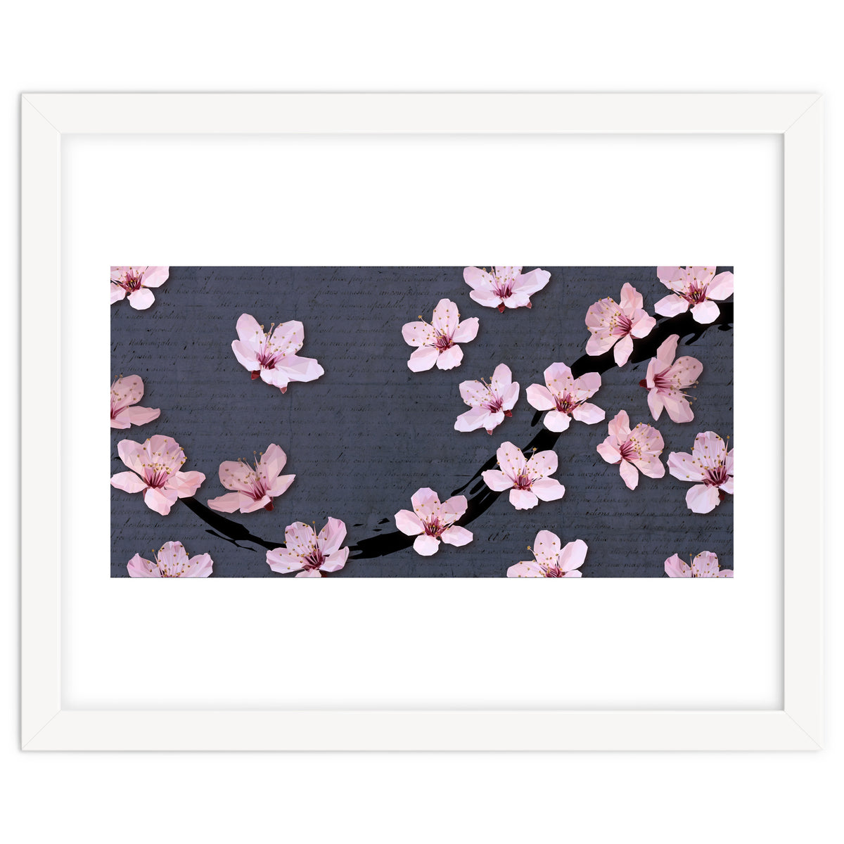 Triangulated Cherry Blossoms