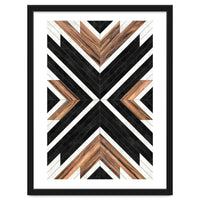 Urban Tribal Pattern No.1 - Concrete and Wood