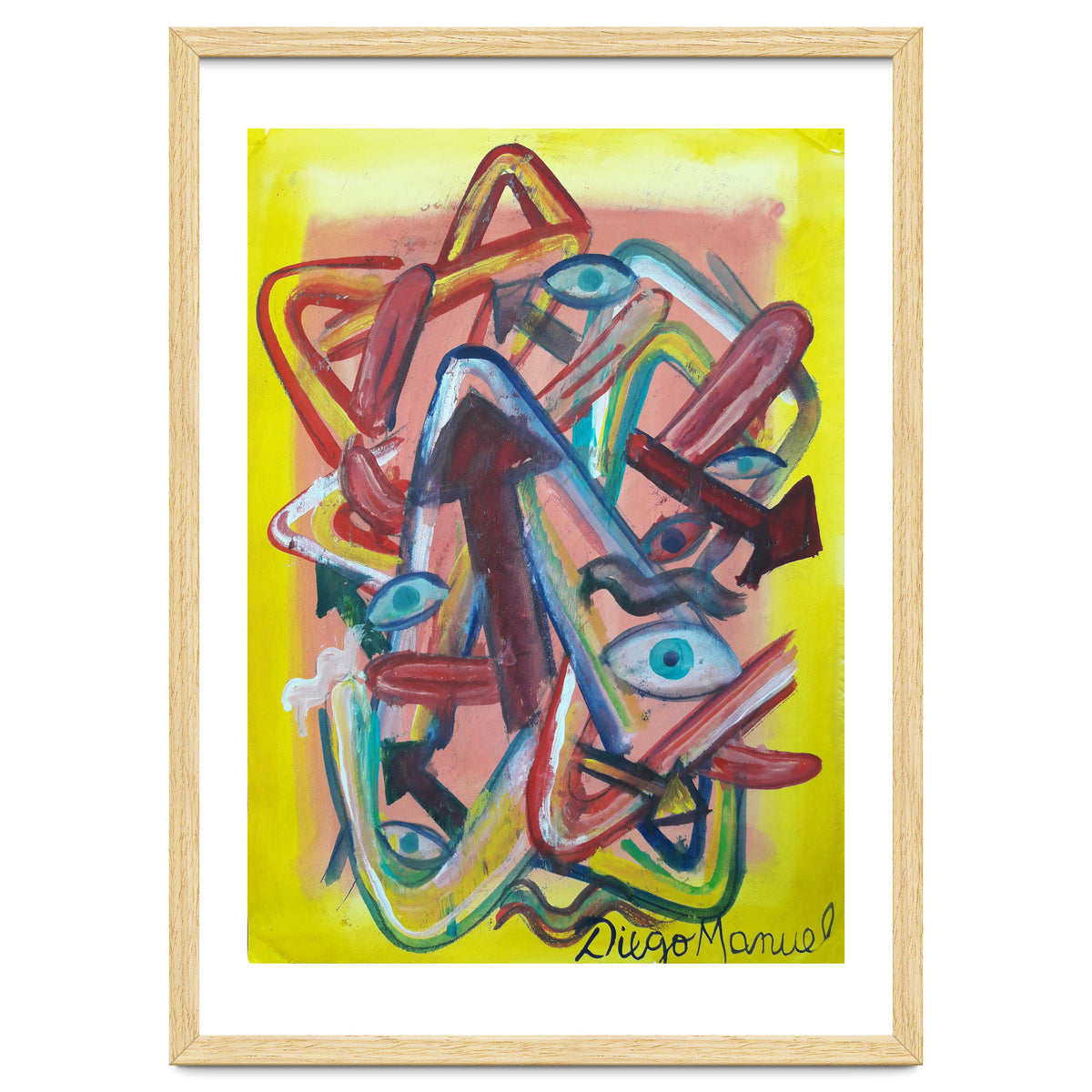 Formas Flechas Ojos Y Lenguas 3