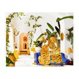 Tiger Reserve Villa | Bohemian Tropical Jungle Décor | Pastel Honeymoon Couple Love Wildlife (Print Only) thumbnail