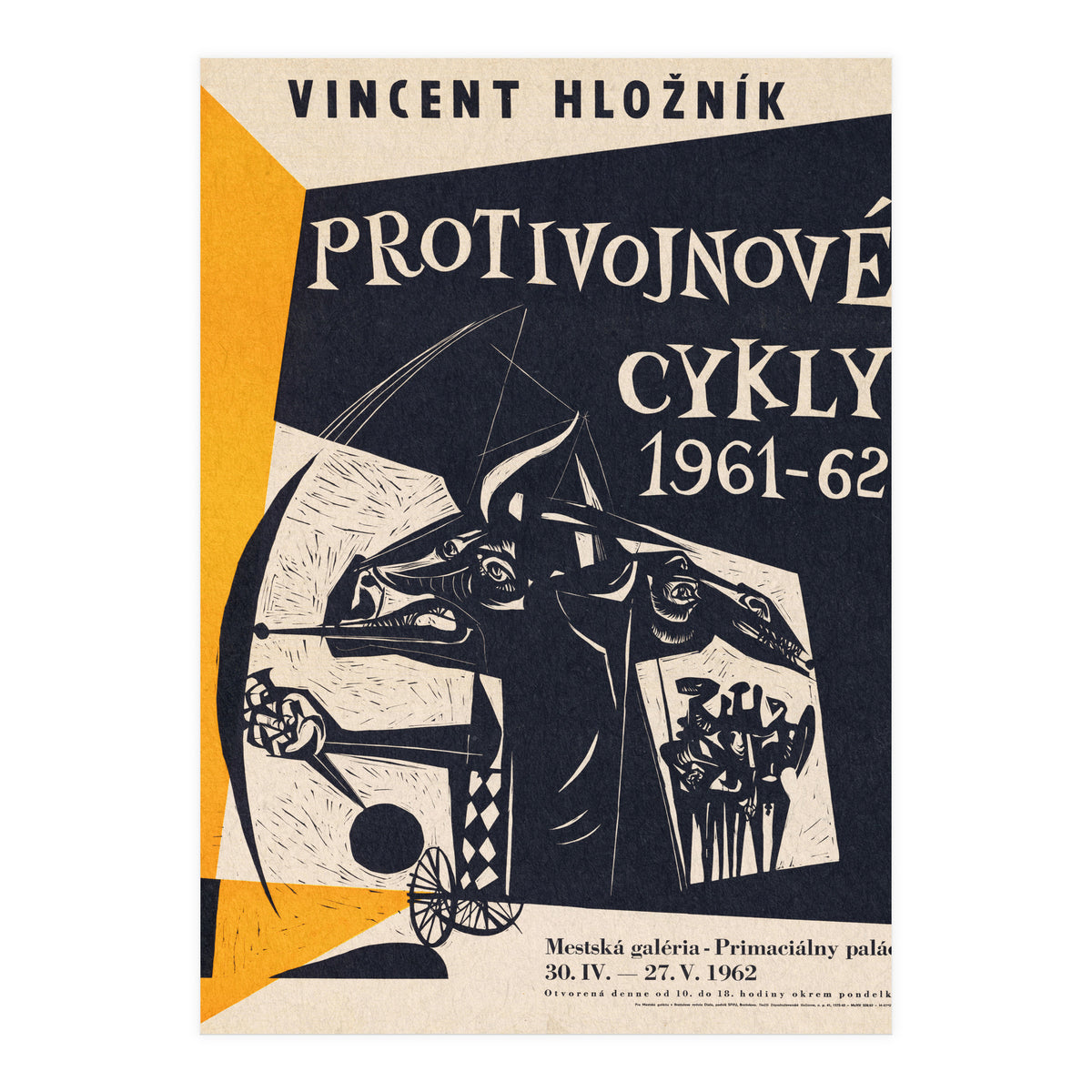 Vincent Hložník Anti War Exhibition (Print Only)