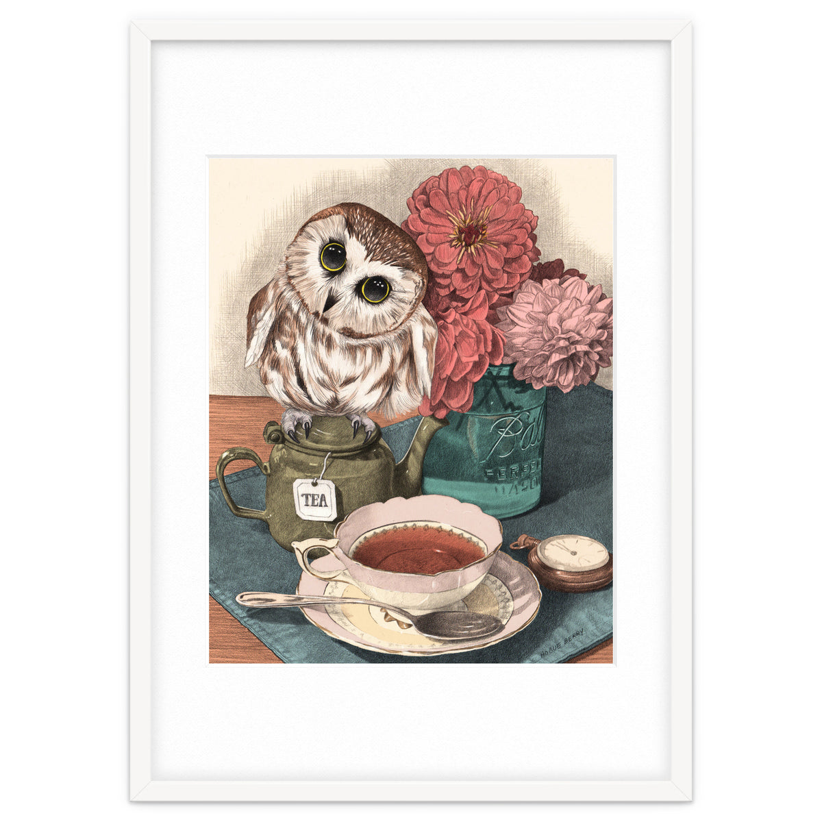 Sweet Little Tea Owl