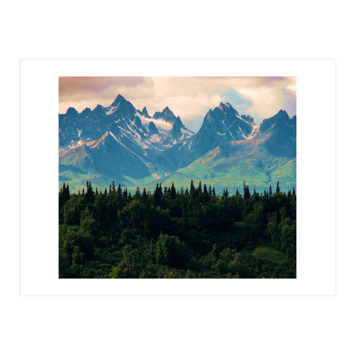 Escaping from woodland heights II (Print Only)