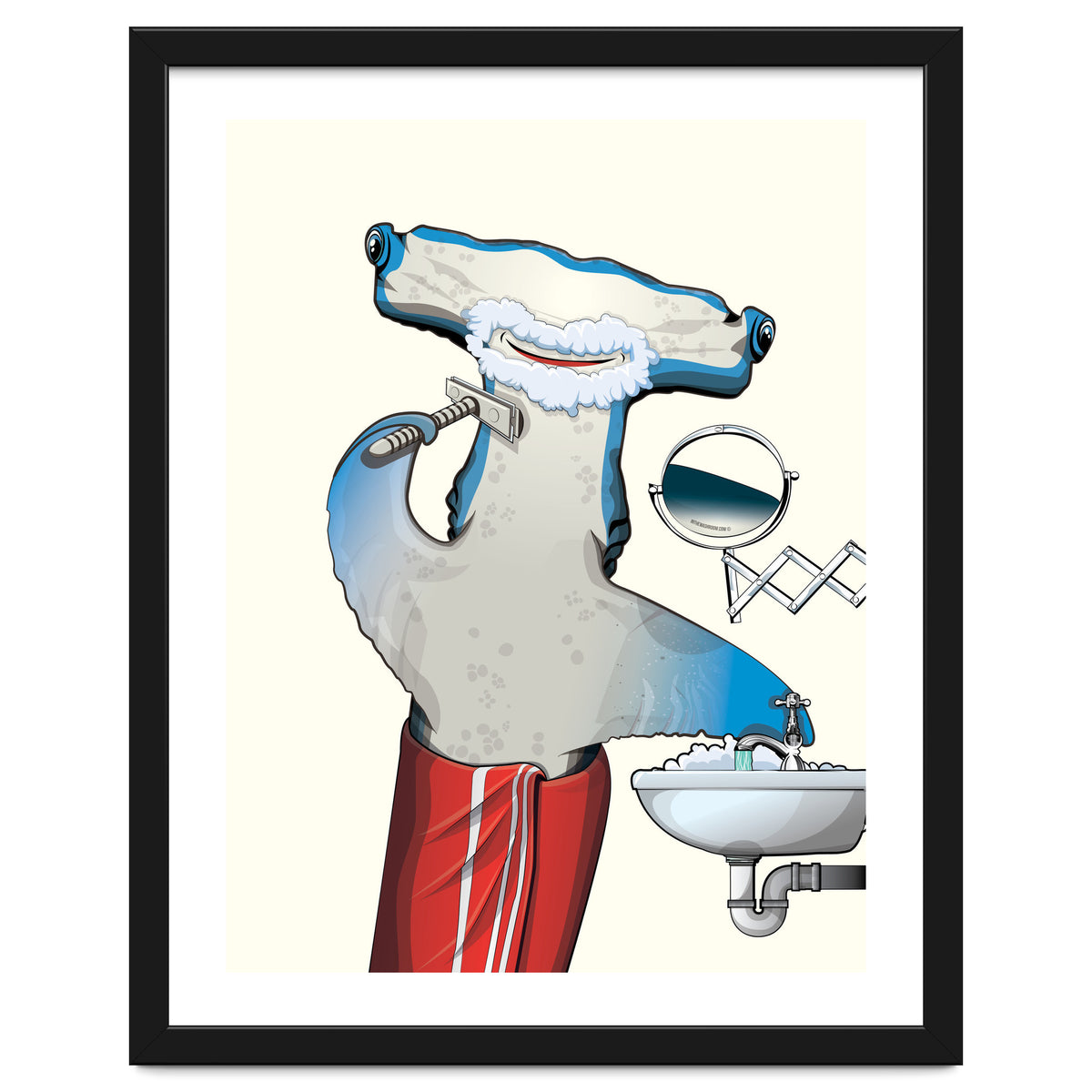 Hammerhead Shark Shaving