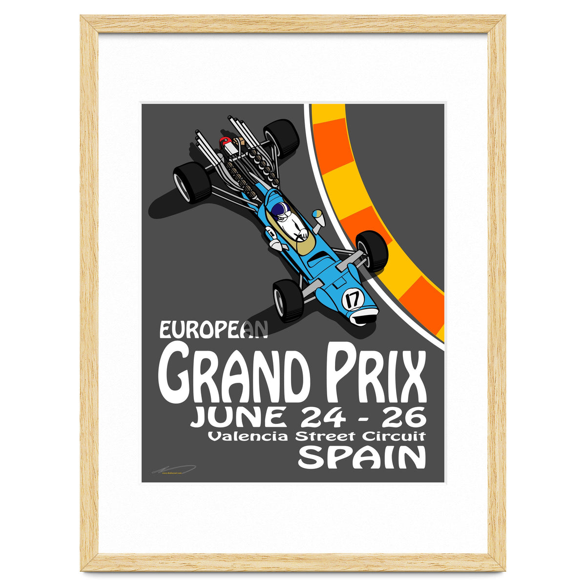 European Grand Prix poster