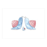 Blue Snail Family (Print Only) thumbnail