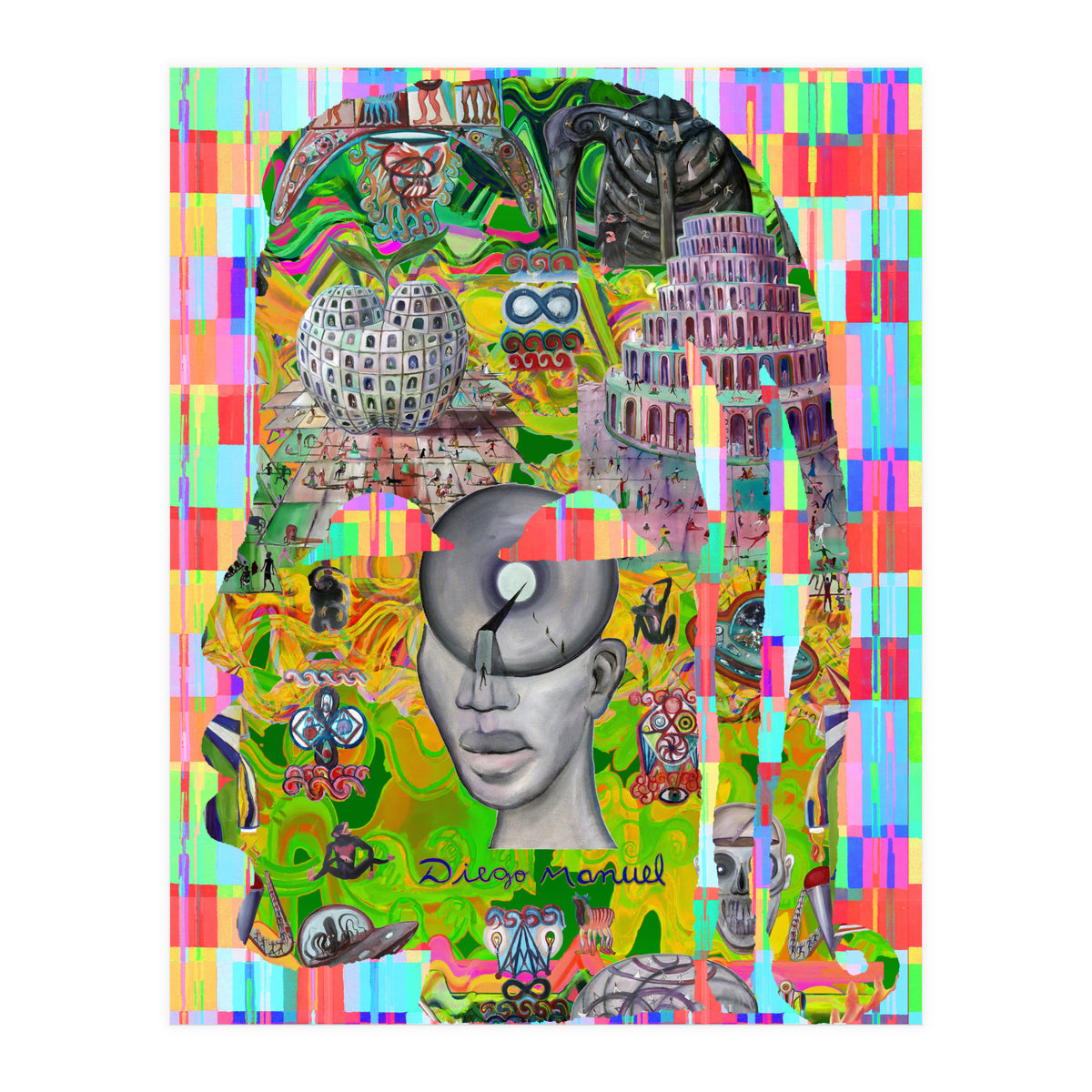 Abstracto Pop Nuevo B Nuevo 19 (Print Only)