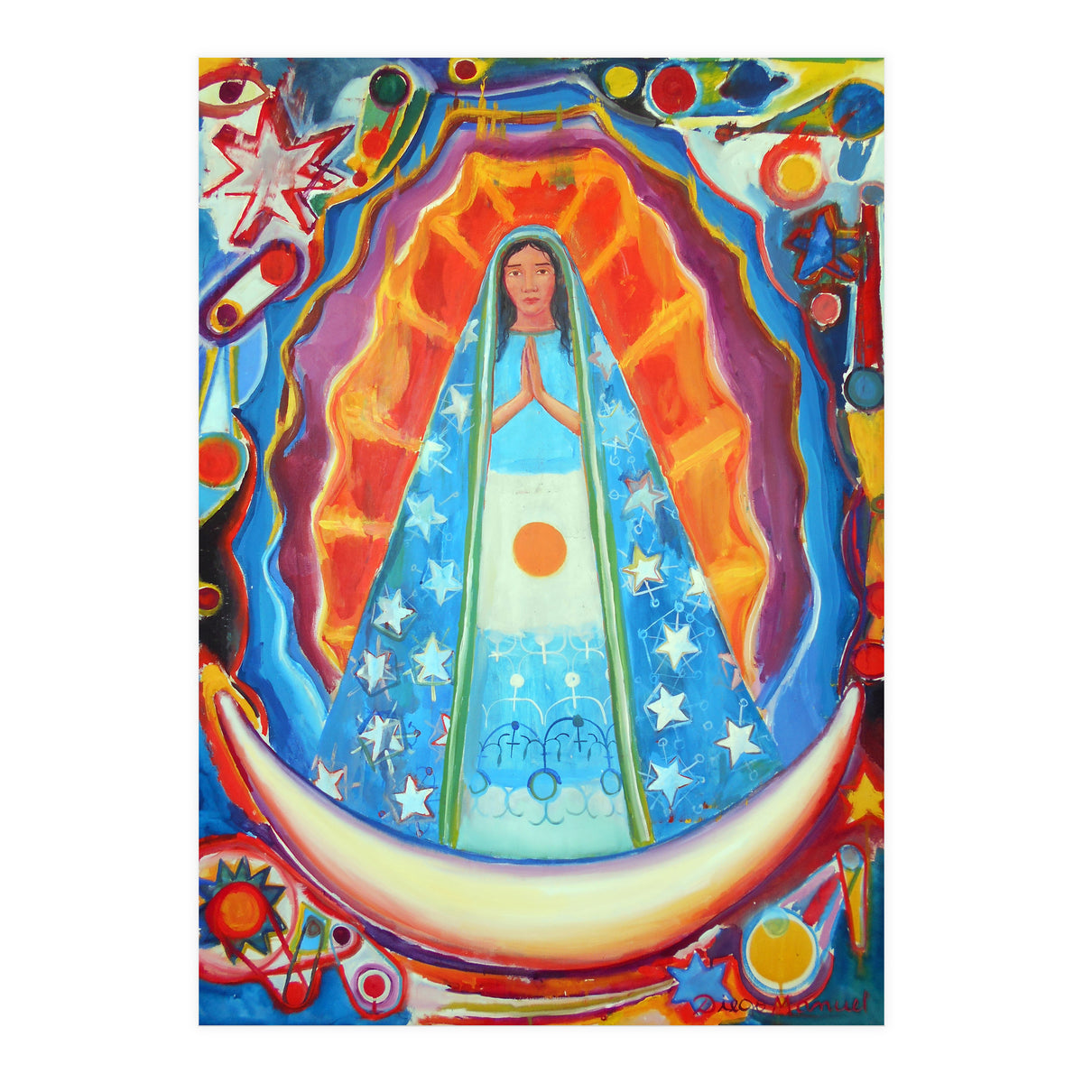 Virgen De Lujan B (Print Only)