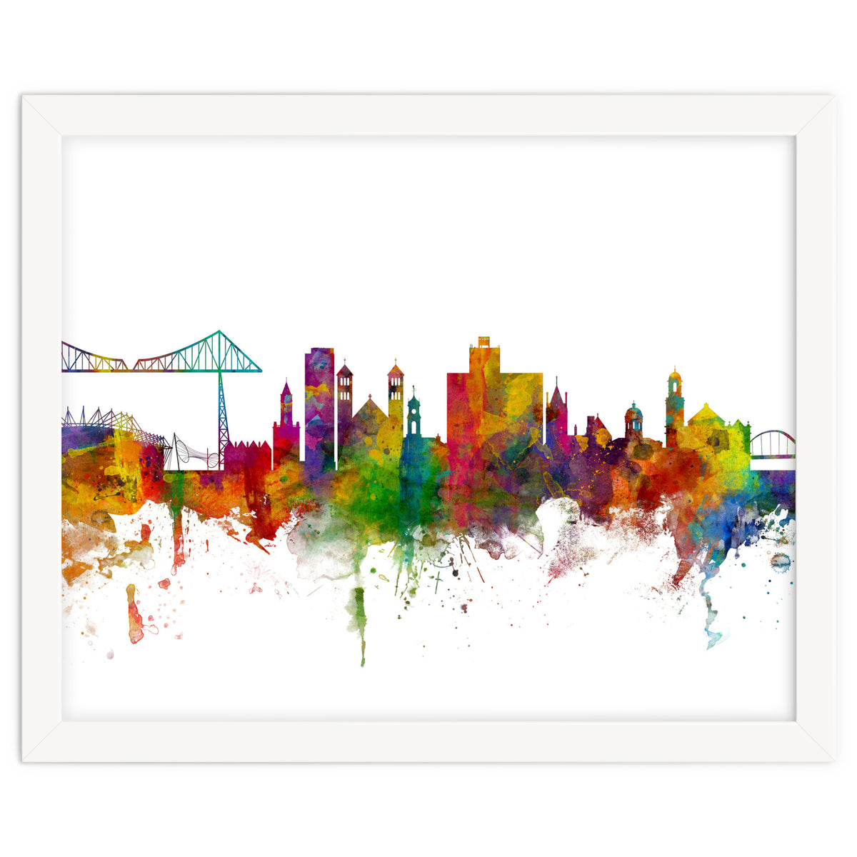 Middlesbrough England Skyline