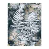 Indigo Blue Botanical Leaves No. 12 (Print Only) thumbnail