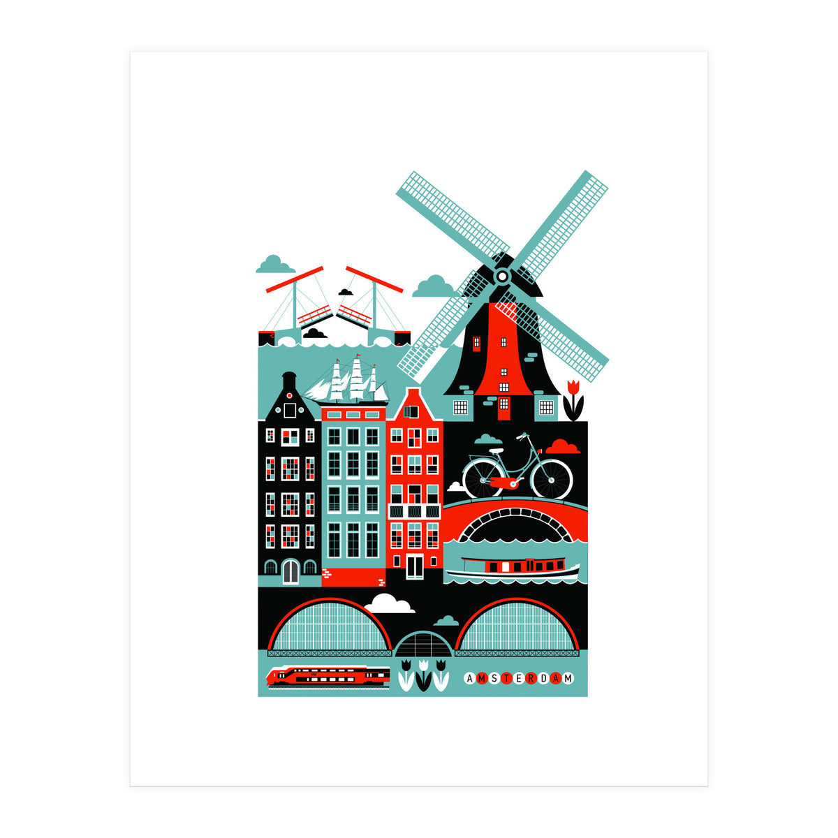 Amsterdam (Print Only)