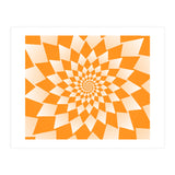 Abstract Orange Geometric  (Print Only) thumbnail