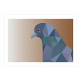 Pigeon Low Poly Art  (Print Only) thumbnail