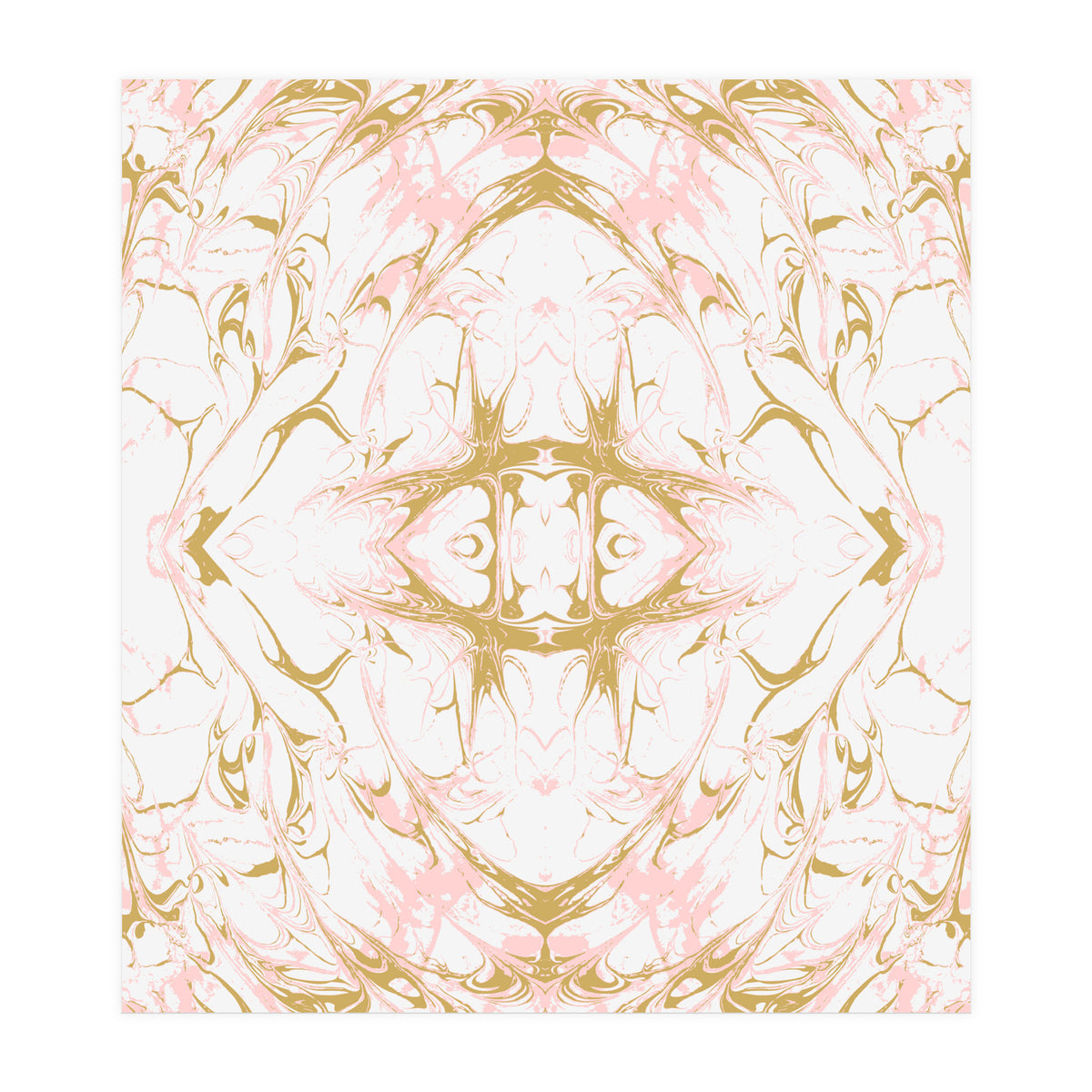 Pink mosaic marble 02 (Print Only)