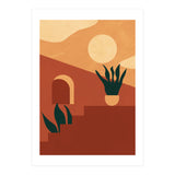 Boho  Desert Terracotta Print (Print Only) thumbnail