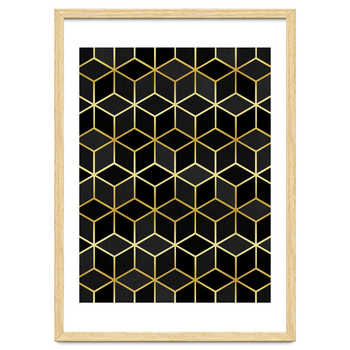 Colorful and golden pattern IV