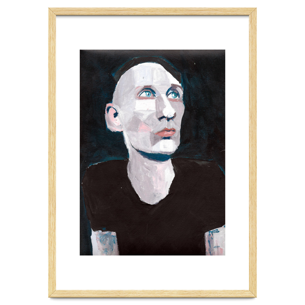 Untitled #029 - Man in black t-shirt