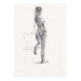 Erotic Sketch Drawing Art (Print Only) thumbnail