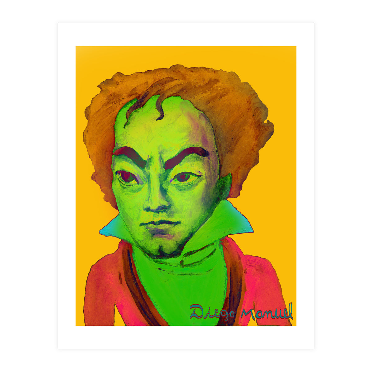 Beethoven Multicolor 3 (Print Only)