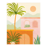 Tropical Mountain Village (Print Only) thumbnail
