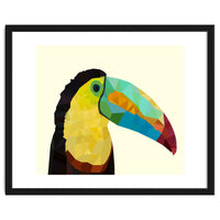 Toucan Bird Low Poly Art