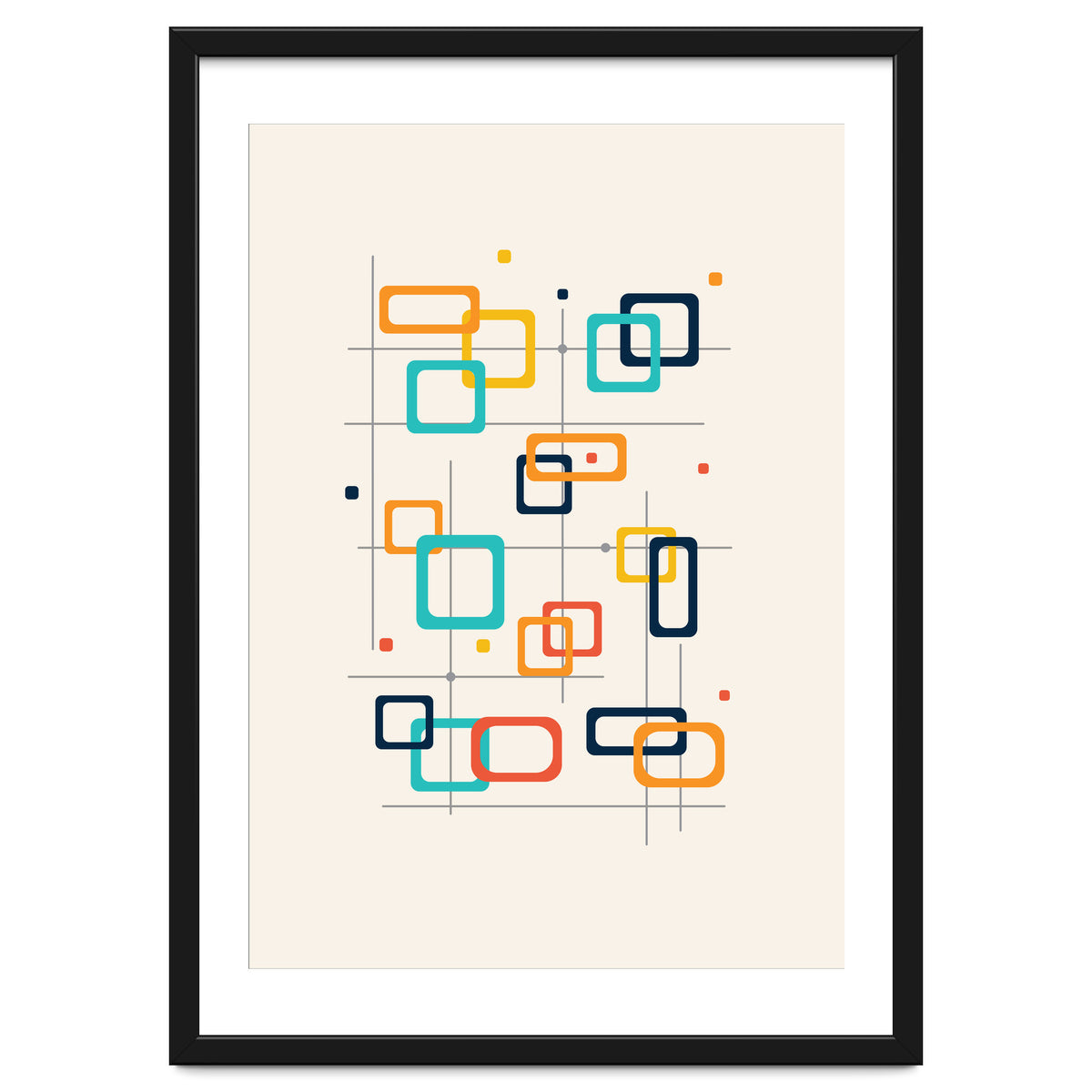 Mid Century Modern Geometry 016