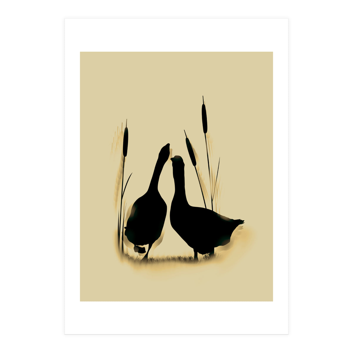 Goose Love  (Print Only)