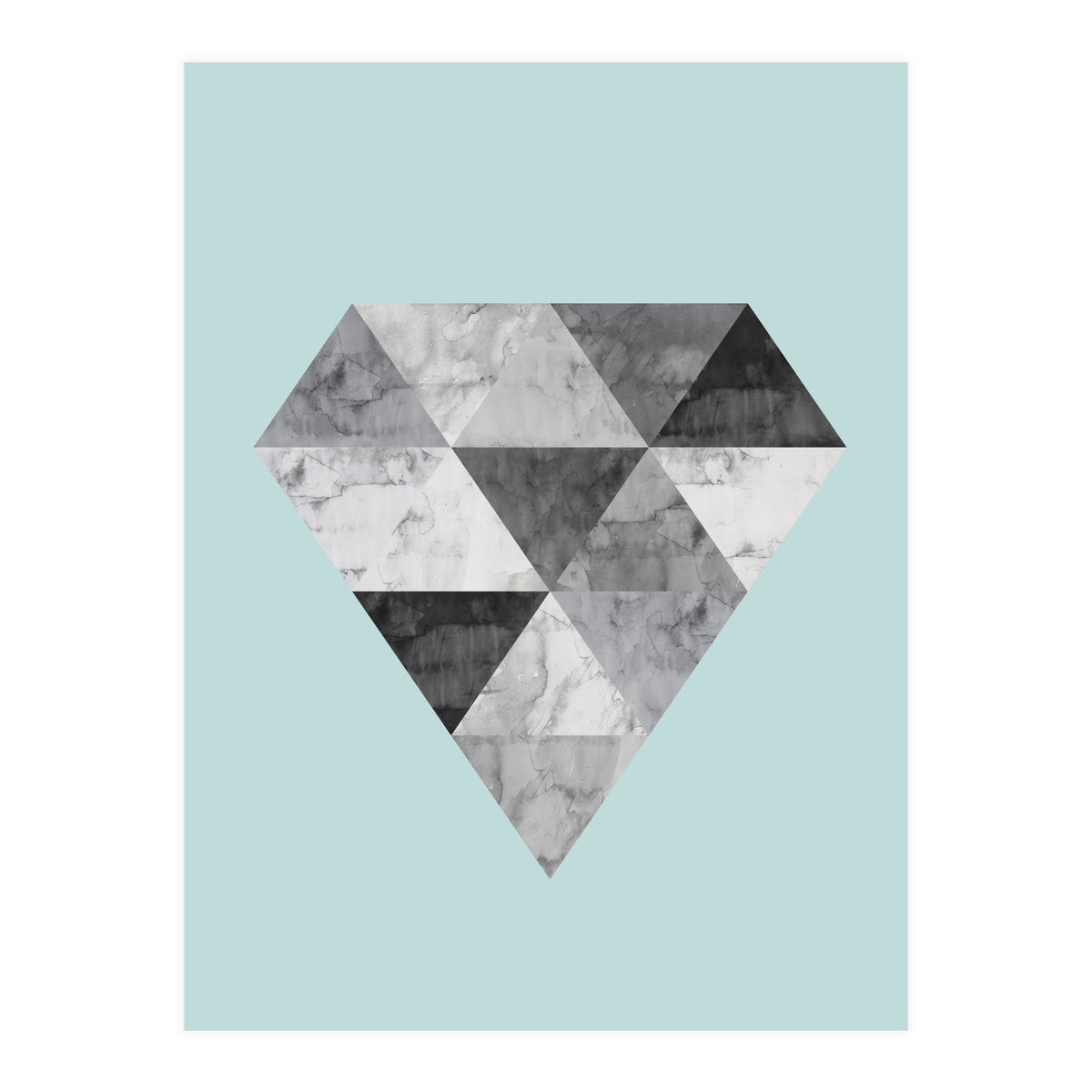 Geometric Rock IV (Print Only)