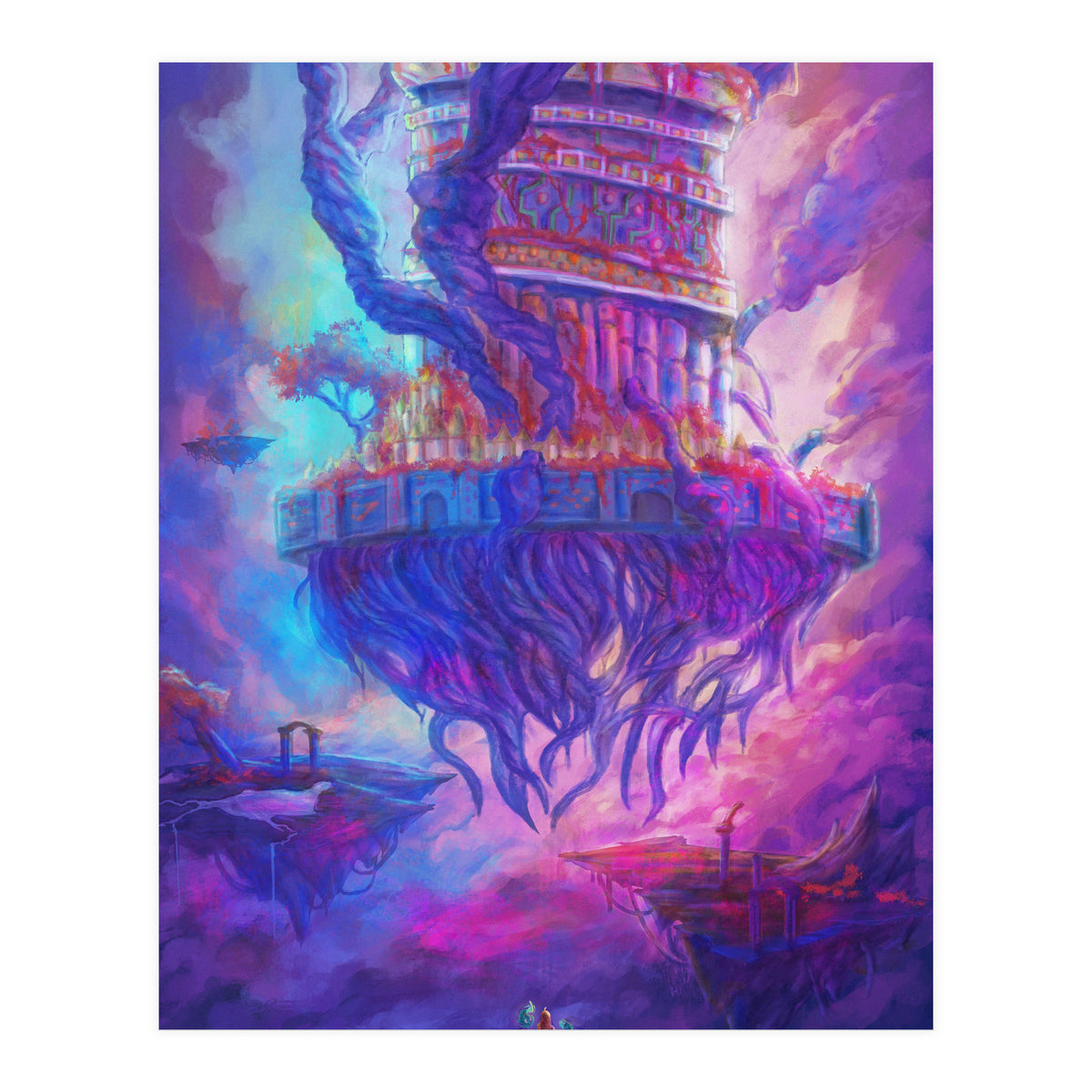 Castle Above The Clouds (Print Only)