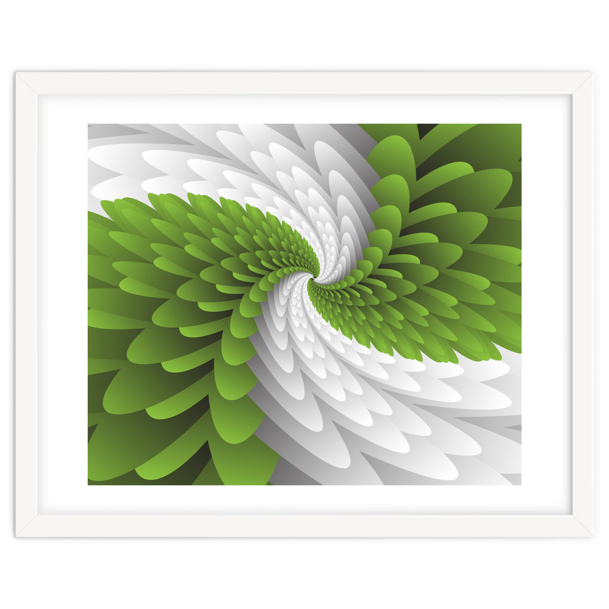 Green Majestic Wings